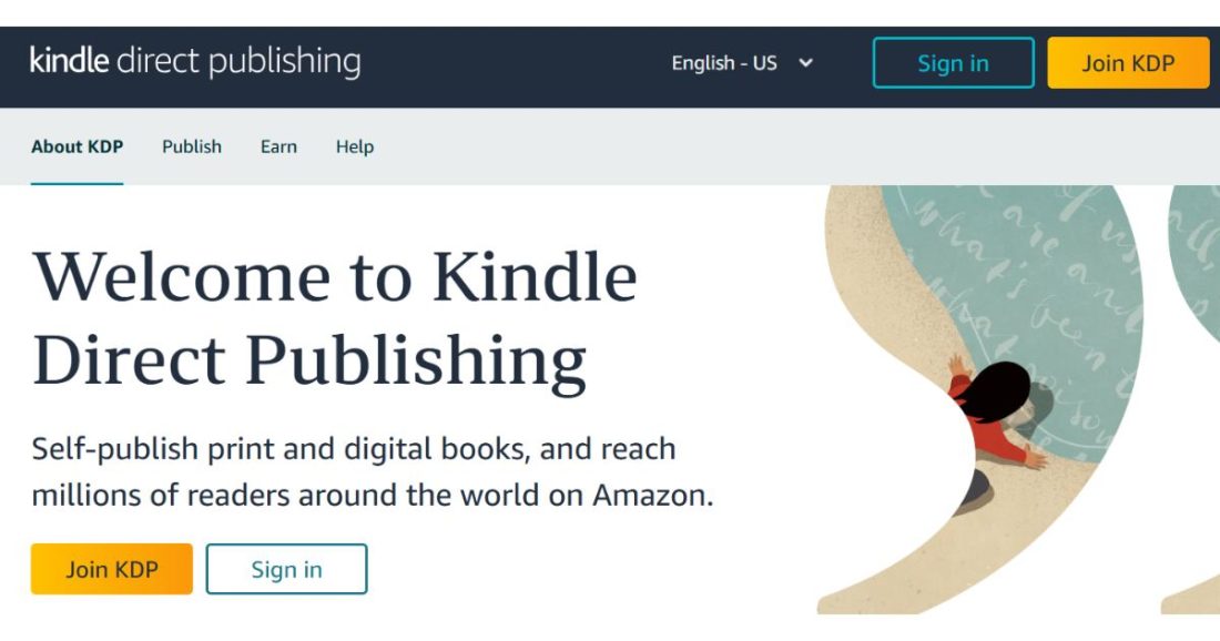 The Amazon Kindle Direct Publishing Guide for sellers 2 sign up kdp