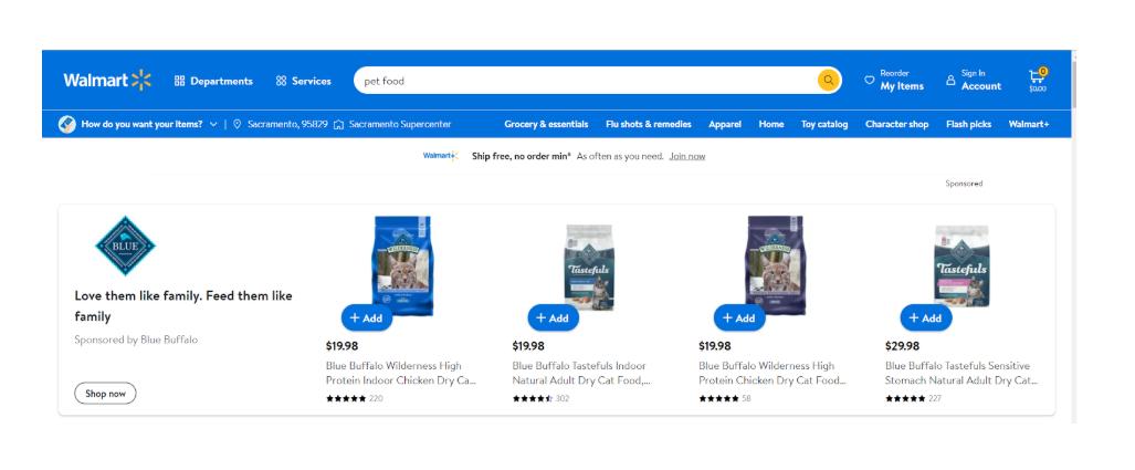 Drive Traffic to Walmart Brand Shop and Shelf