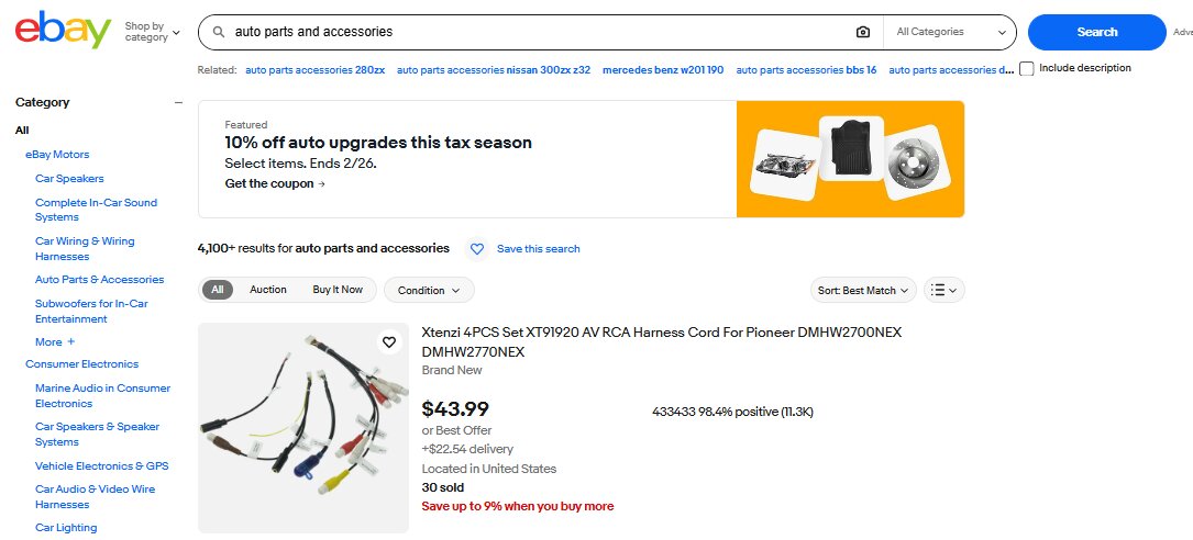 Auto Parts & Accessories