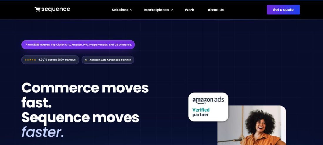 Amazon advertising agency Canada