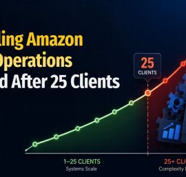 How Agencies Scale From 10 to 100 Amazon Clients Without Increasing Headcount