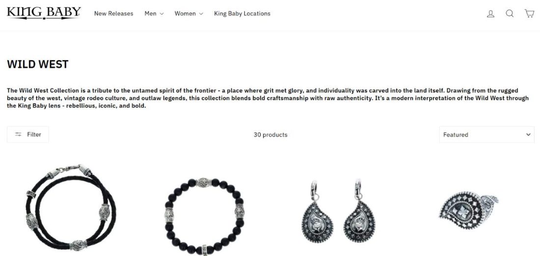 Men's jewelry