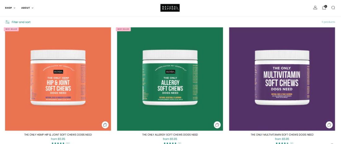 Pet supplements
