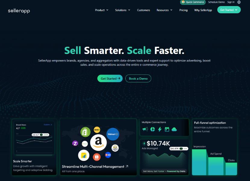 Best SmartScout Alternatives in 2026 2 SellerApp From Market Intelligence to Running Campaigns