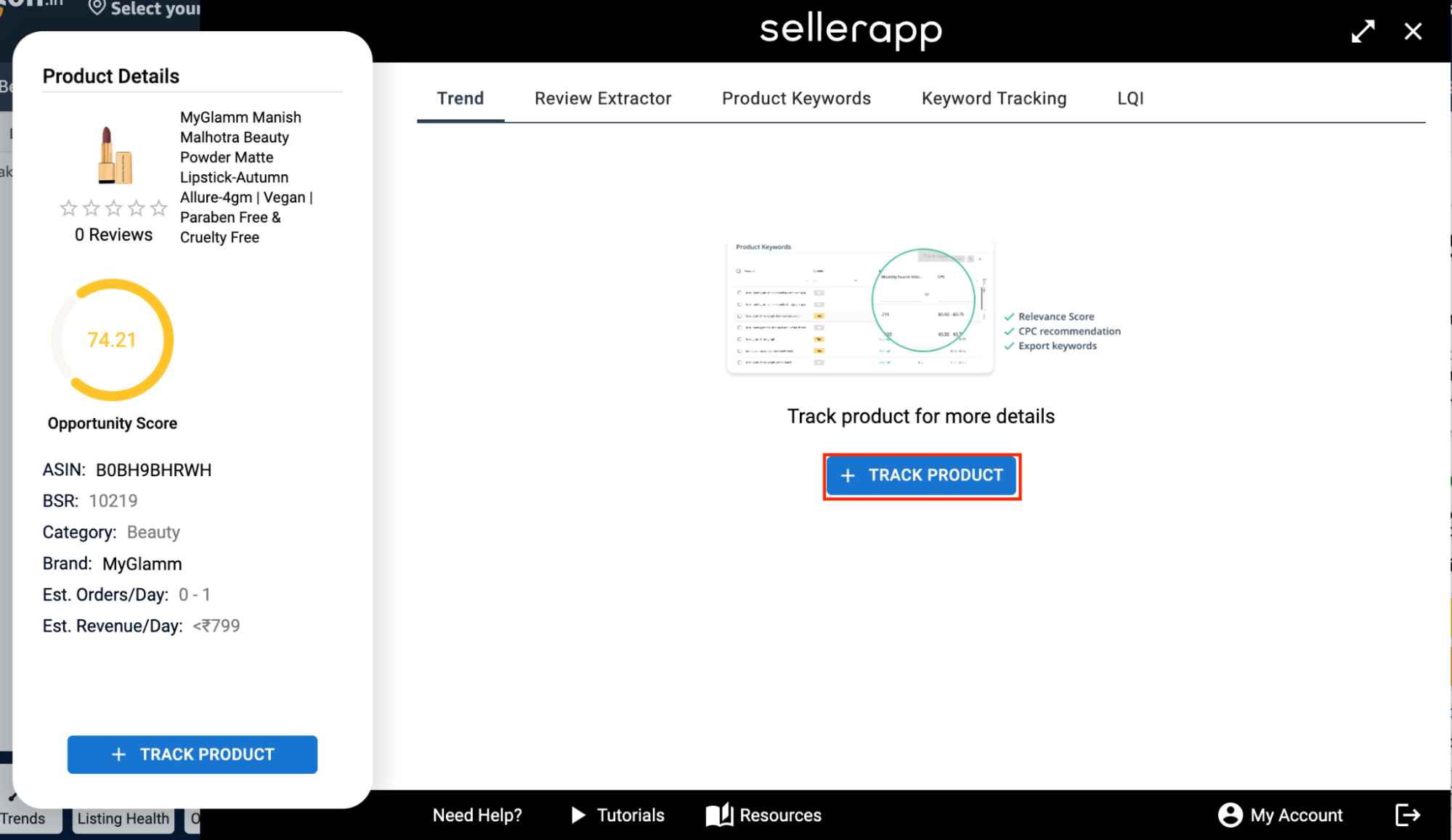 SellerApp-Chrome-Extension-Track-Products