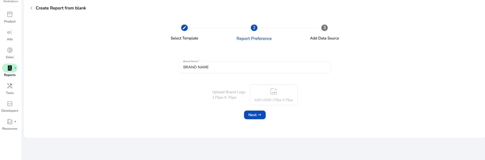 Report Preferences