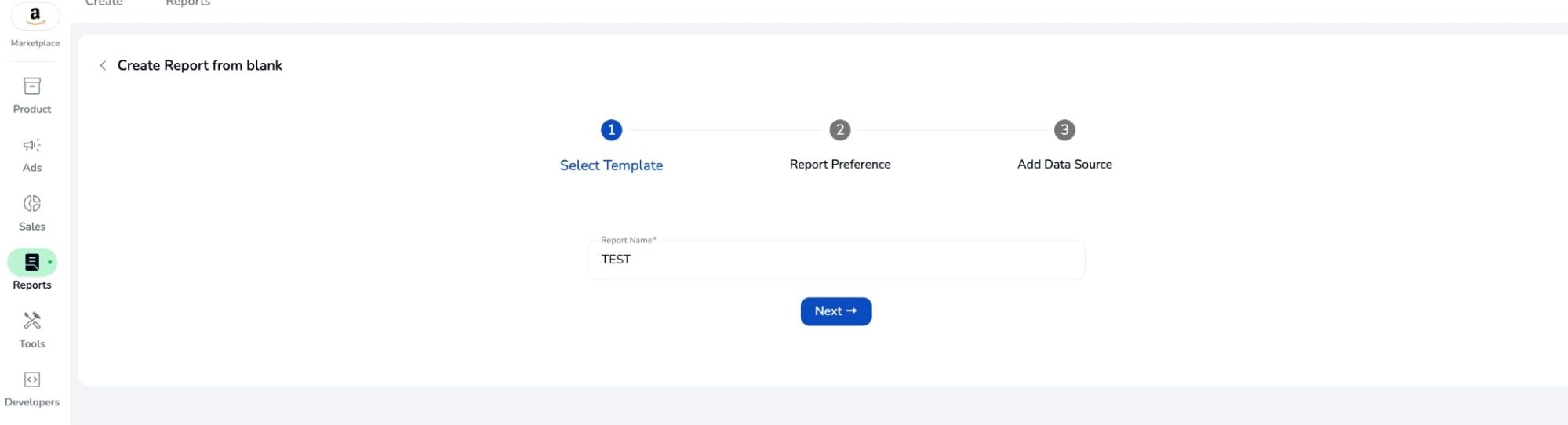  Select Template Name