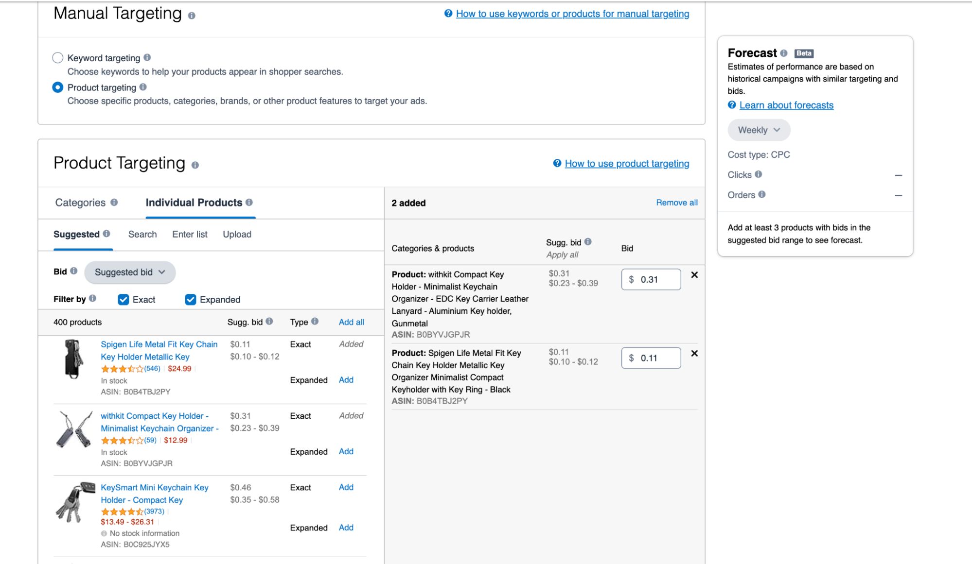 Product Targeting
